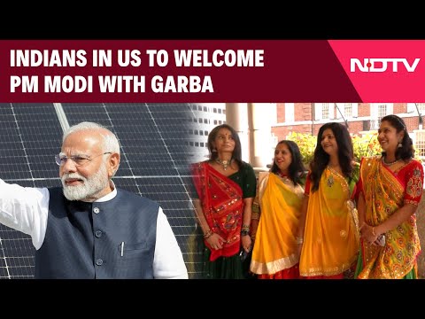 PM Modi In US | "Excited To Meet Him": Indians In US To Welcome PM Modi With Garba