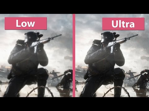 Battlefield 1 – PC Low vs. Ultra detailed Graphics Comparison & Analysis - UCy1-UfHBaFlQHDLNU9lYiyQ