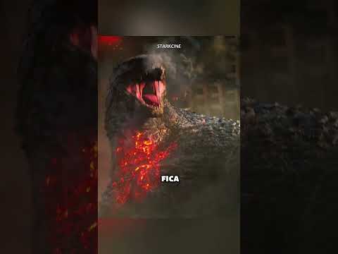 O poder que nem o Godzilla consegue controlar! 😳 #godzilla #burning  #godzillavskong