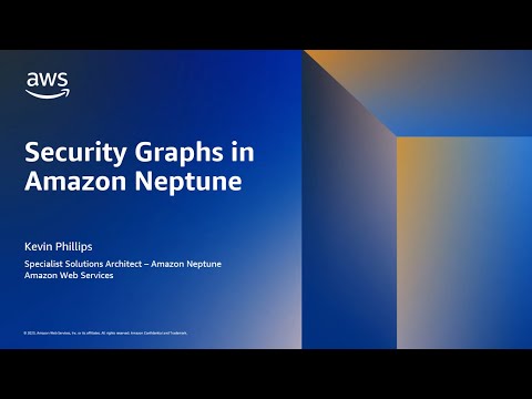 Security Graphs in Amazon Neptune | Amazon Web Services