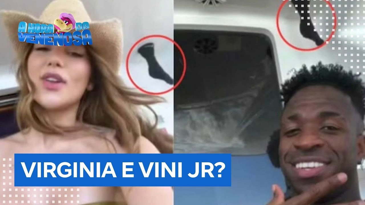 Romance de Virginia Fonseca e Vini Jr teria começado em julho