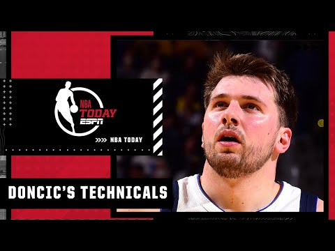 How big of a problem are Luka Doncic's technical fouls for the Mavericks? | NBA Today video clip