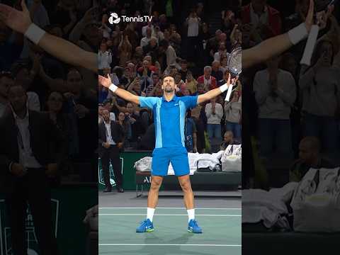 Djokovic hits the Jude Bellingham celebration 🥶