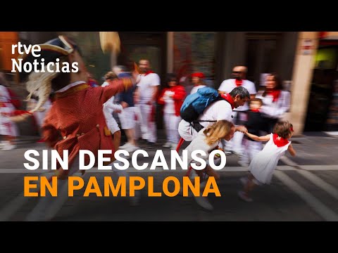 SAN FERMÍN 2025: La otra cara de las FIESTAS, los que TRABAJAN para que todo FUNCIONE | RTVE