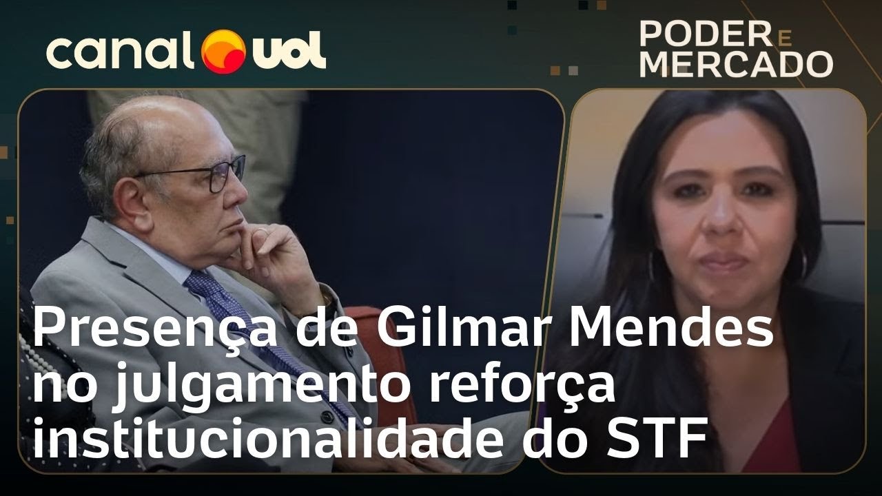 Presença de Gilmar Mendes em julgamento da trama golpista reforça institucionalidade do STF | Carla