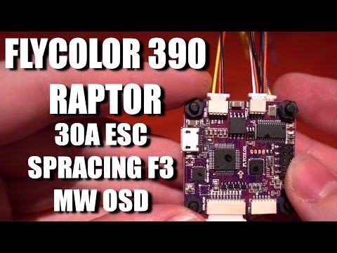 Flycolor Raptor 390 AIO ESC FC + OSD Review / Setup - UCKE_cpUIcXCUh_cTddxOVQw