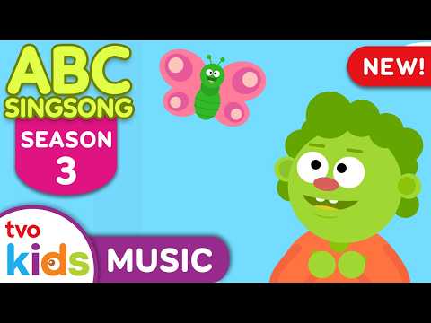 ABC SINGSONG (NEW 2024!) 🎶 FASCINATING 🦋 Season 3 Vocabulary Songs & Music For Kids | TVOkids