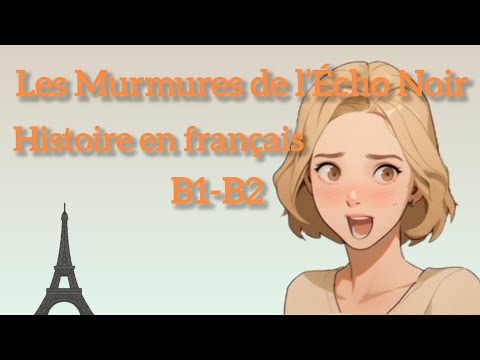 🎬 Les Murmures de l'Écho Noir | Histoire Mystérieuse Niveau B1-B2