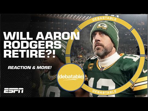 Could Aaron Rodgers be retiring? | (debatable) video clip