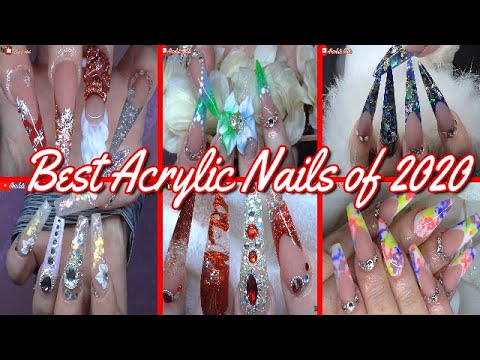My 7 Favourite Acrylic Nail Designs Of 2020 | + Bonus Clip! | ABSOLUTE NAILS