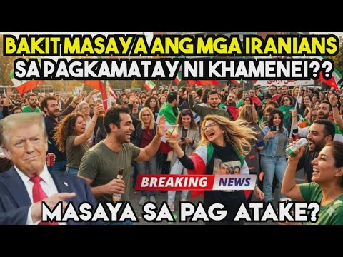 BREAKING NEWS! MGA IRANIANS NAGSASAYA NGAYON dahil sa GINAWA NG AMERICA