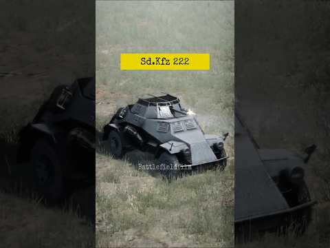 WWII: German Armoured Scout Car #ww2 #tank #weapons