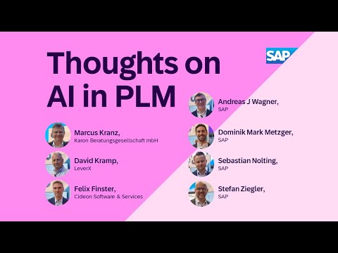 Thoughts on AI in PLM