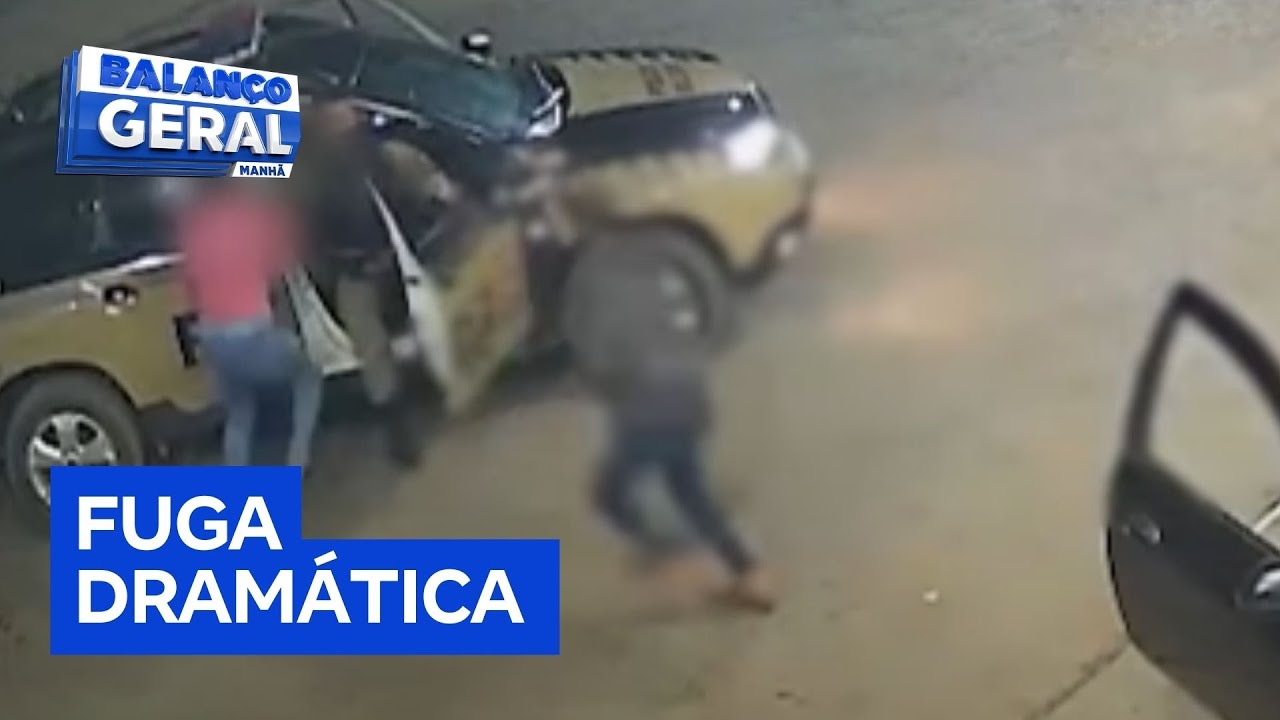 Mulher feita refém consegue escapar após viatura da PM aparece