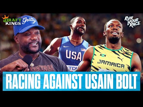 Justin Gatlin weighs in on what it was like going against Usain Bolt 🤯 ...