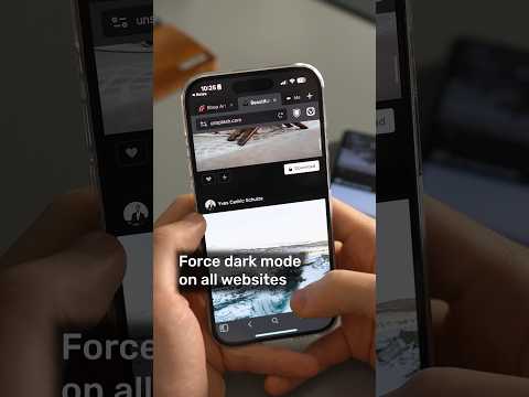 Force dark mode on all websites | Vivaldi on iOS