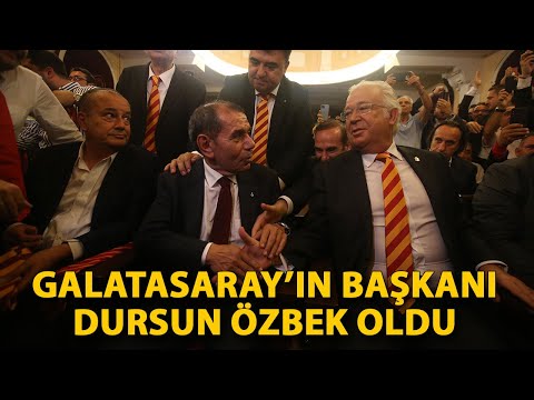 Galatasaray'ın başkanı Dursun Özbek oldu