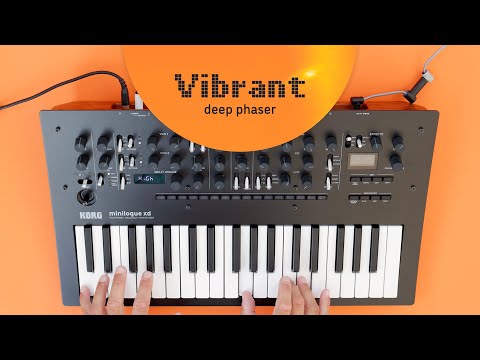 Sinevibes Vibrant deep phaser – on KORG minilogue xd