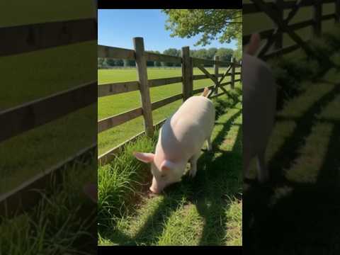 🏙️ "पिंजरे से आज़ादी – सुअर की 🌎 यात्रा!"