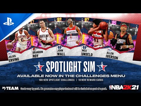 NBA 2K21 - MyTEAM: All-Star Spotlight Sim | PS5, PS4