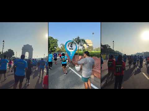NHSRCL at Vedanta Delhi Half Marathon 2025