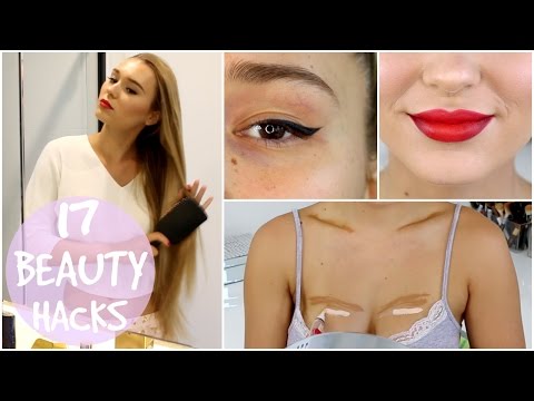 17 Beauty Hacks EVERY Girl Should Know!