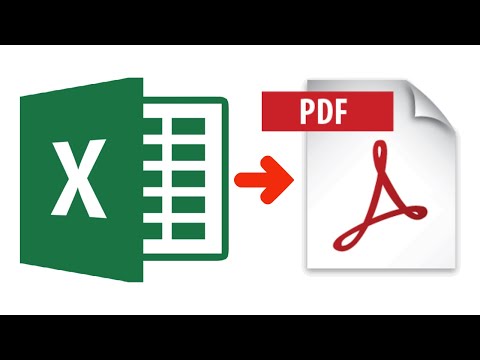 Convert Excel to PDF Online for free | Easiest Way (2021)