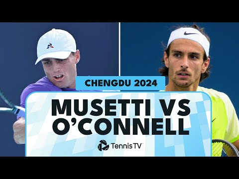 Musetti vs O'Connell Thrilling Match! | Chengdu 2024 Highlights