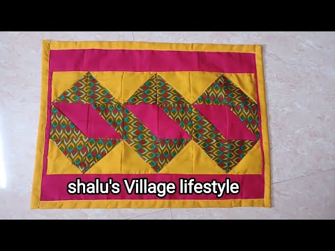 Making Very easy Colorful Door Mat |Patch Work idea|Like, Share, Subscribe@Village_lifestyle415