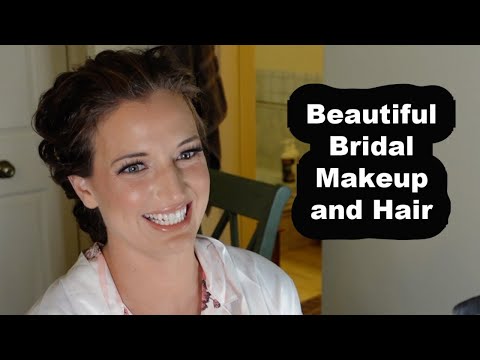 Makeup and hair for a beautiful bride💋M by Mickie