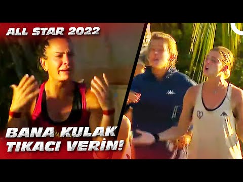 GÖNÜLLÜLER - NAGİHAN KAVGASI! | Survivor All Star 2022 - 69. Bölüm