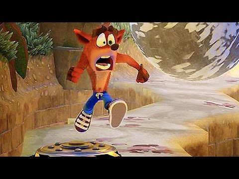 Crash Bandicoot N. Sane Trilogy Remastered New Gameplay - PS4 2017 - UCa5qeML93Hg37Ckn22pxdHA