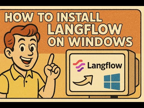 🧠"코딩 몰라도 GPT 다룰 줄 안다면 이건 무조건 써야 합니다" Langflow 설치 10분 컷!(강의00화)