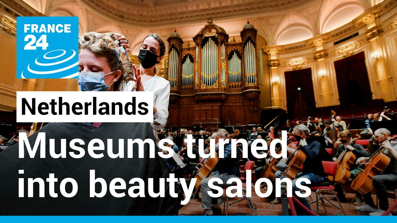 Dutch museums and concert halls open as hair salons to protest Covid-19 rules • FRANCE 24 English