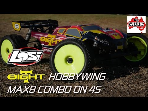 Losi 8ight-T with HOBBYWING Max8 Combo on 4S - UCOfR0NE5V7IHhMABstt11kA