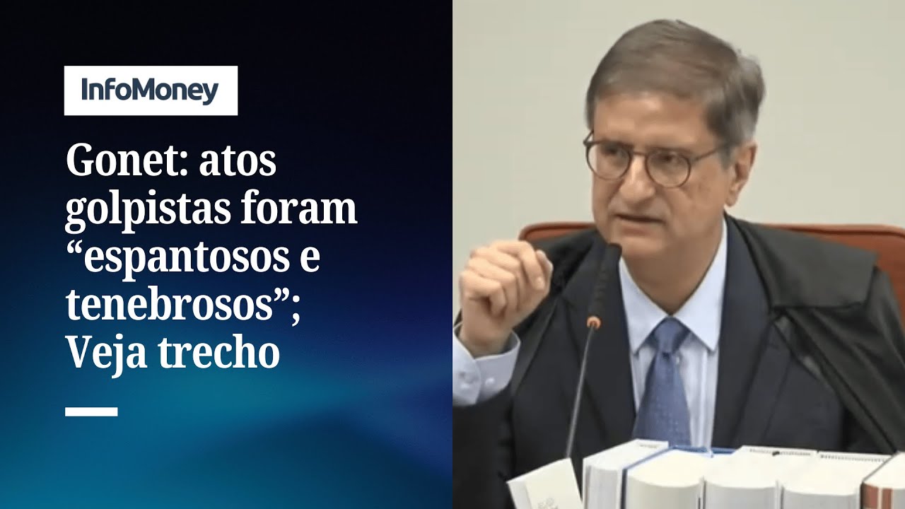 Os atos são fenômenos de atentado com relevância criminal diz Gonet | InfoMoney News
