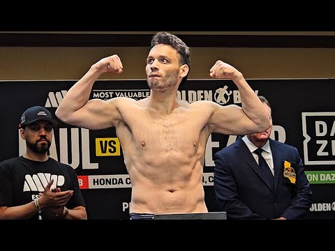Chavez Jr MAKES WEIGHT! RIPPED & READY to END Jake Paul in boxing!