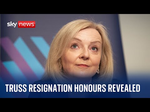 Liz Truss resignation honours revealed as Kwarteng & cabinet miss out