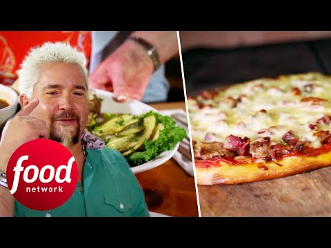 "Old School In Hyperdrive" Guy Fieri In Love With Biscuits And Gravy l Diners, Drive-Ins & Dives