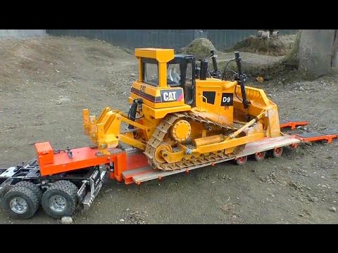 CATERPILLAR D9 l RC D9  |  BIG 27kg RC MODEL D9 |   AMAZING RC MODELS - UCT4l7A9S4ziruX6Y8cVQRMw