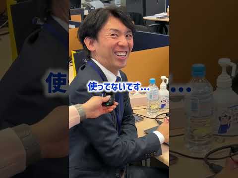 営業さんのデスク紹介