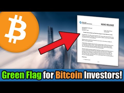 BREAKING: US Banks Just Gave the GREEN LIGHT to Cryptocurrency Investors Going into 2021!