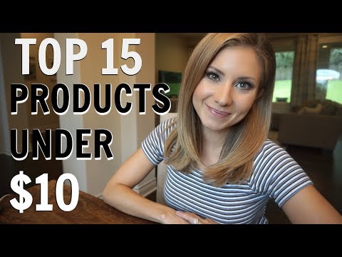 TOP 15 BEST DRUGSTORE Products Under $10 - UCY8LkGSO_34lHxujnvATGAw