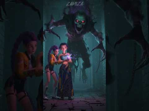 Trapped: A Haunting Confrontation #kpopdemonhunters #demonhunters #rumi #zoey #spoky #scary