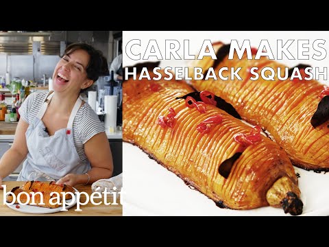 Carla Makes Hasselback Butternut Squash | From the Test Kitchen | Bon Appetit - UCbpMy0Fg74eXXkvxJrtEn3w