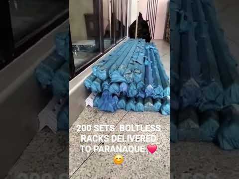 Boltless Racks Delivery - 200 sets - Paranaque Ph #shelves #smallbusiness #storagesolutions #gobox