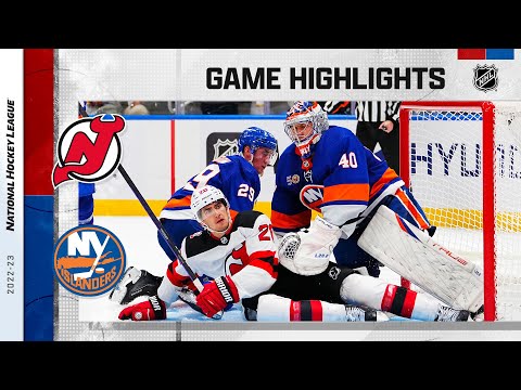 Devils @ Islanders 10/6 | NHL Highlights 2022