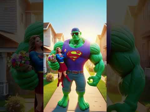 Papai Hulk vai obrigar SuperGirl a se casar com outro! Homem Aranha terá que enfrenta-lo 🔥