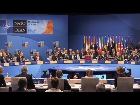 NATO leaders gather for first meeting of Hague summit | AFP