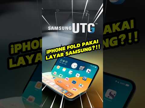 Apple iPhone Fold Pakai Layar Samsung?!